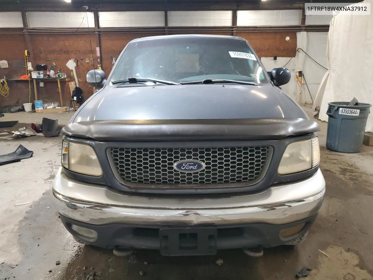 1999 Ford F150 VIN: 1FTRF18W4XNA37912 Lot: 76997834