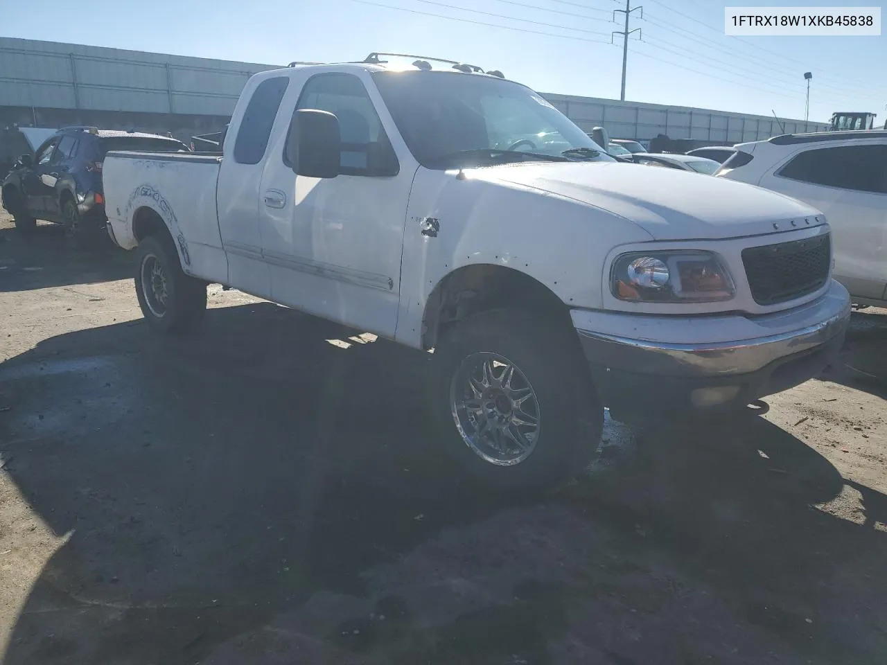 1999 Ford F150 VIN: 1FTRX18W1XKB45838 Lot: 78747524