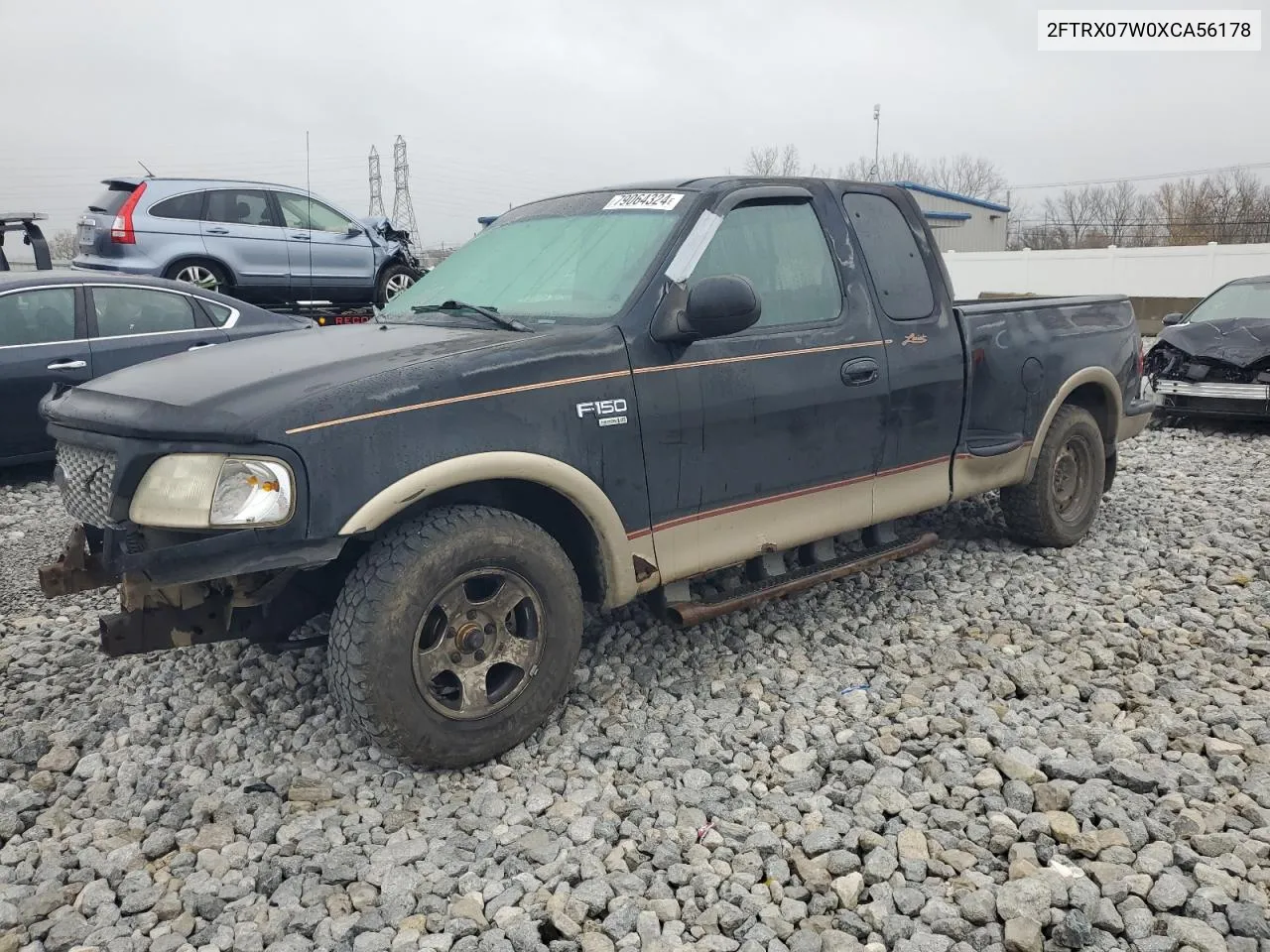 1999 Ford F150 VIN: 2FTRX07W0XCA56178 Lot: 79064324