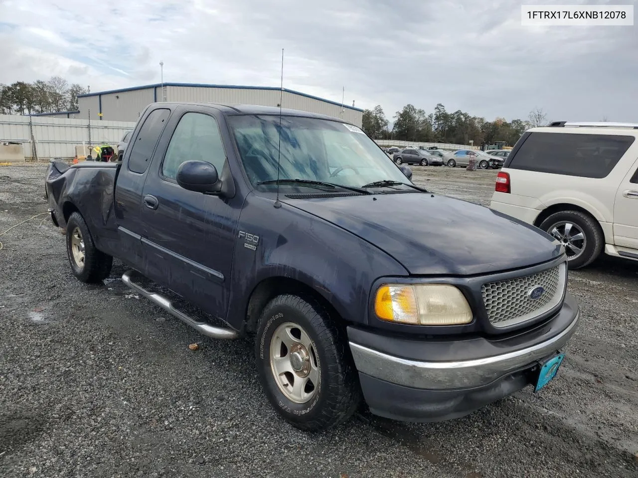 1999 Ford F150 VIN: 1FTRX17L6XNB12078 Lot: 79332914