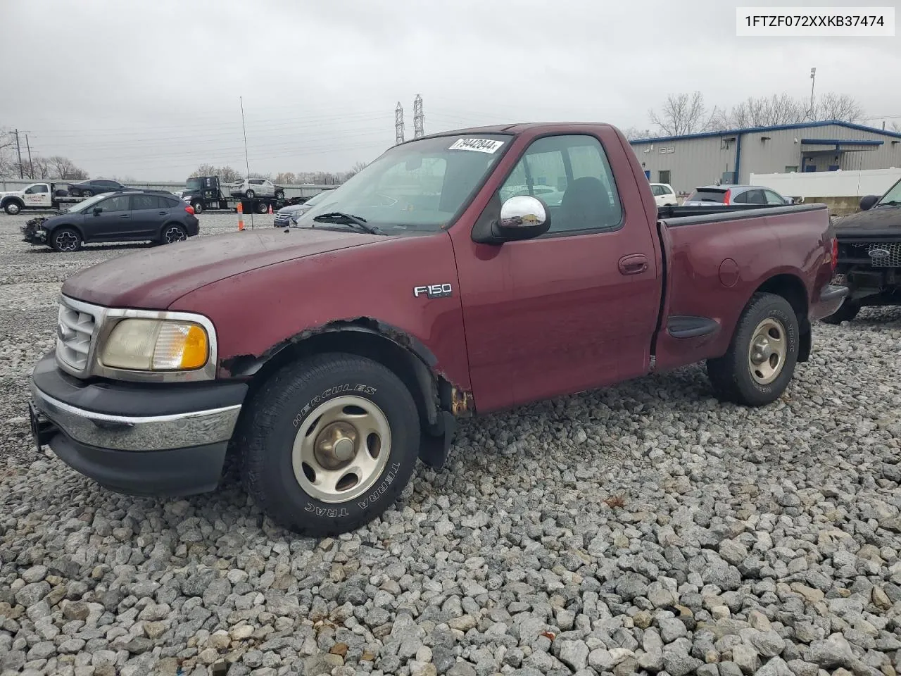 1999 Ford F150 VIN: 1FTZF072XXKB37474 Lot: 79442844