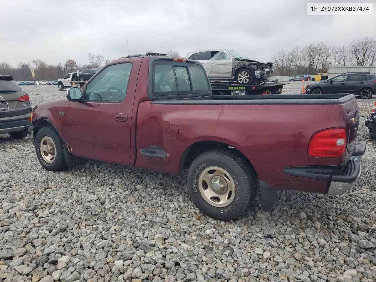 1999 Ford F150 VIN: 1FTZF072XXKB37474 Lot: 79442844