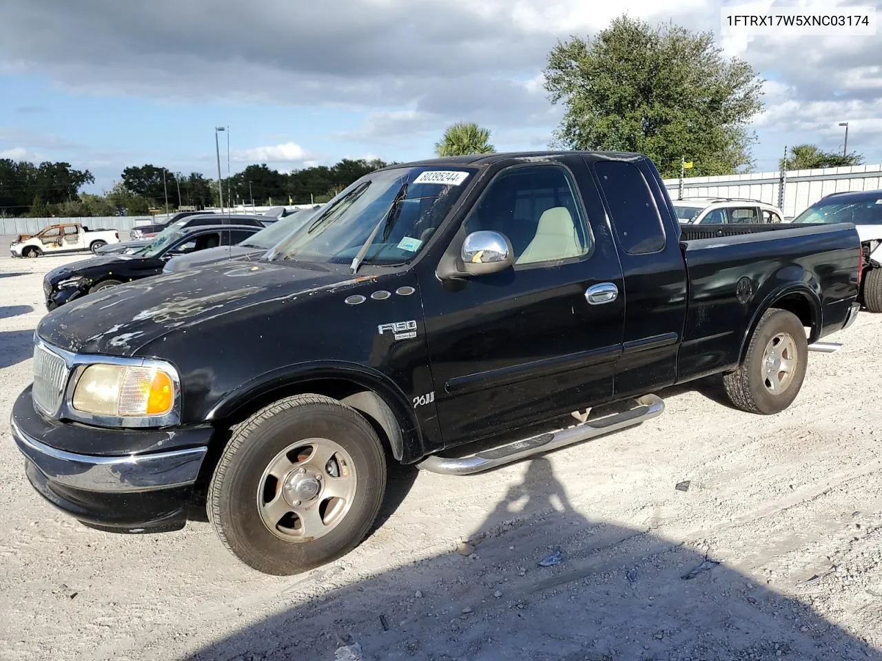 1999 Ford F150 VIN: 1FTRX17W5XNC03174 Lot: 80395244