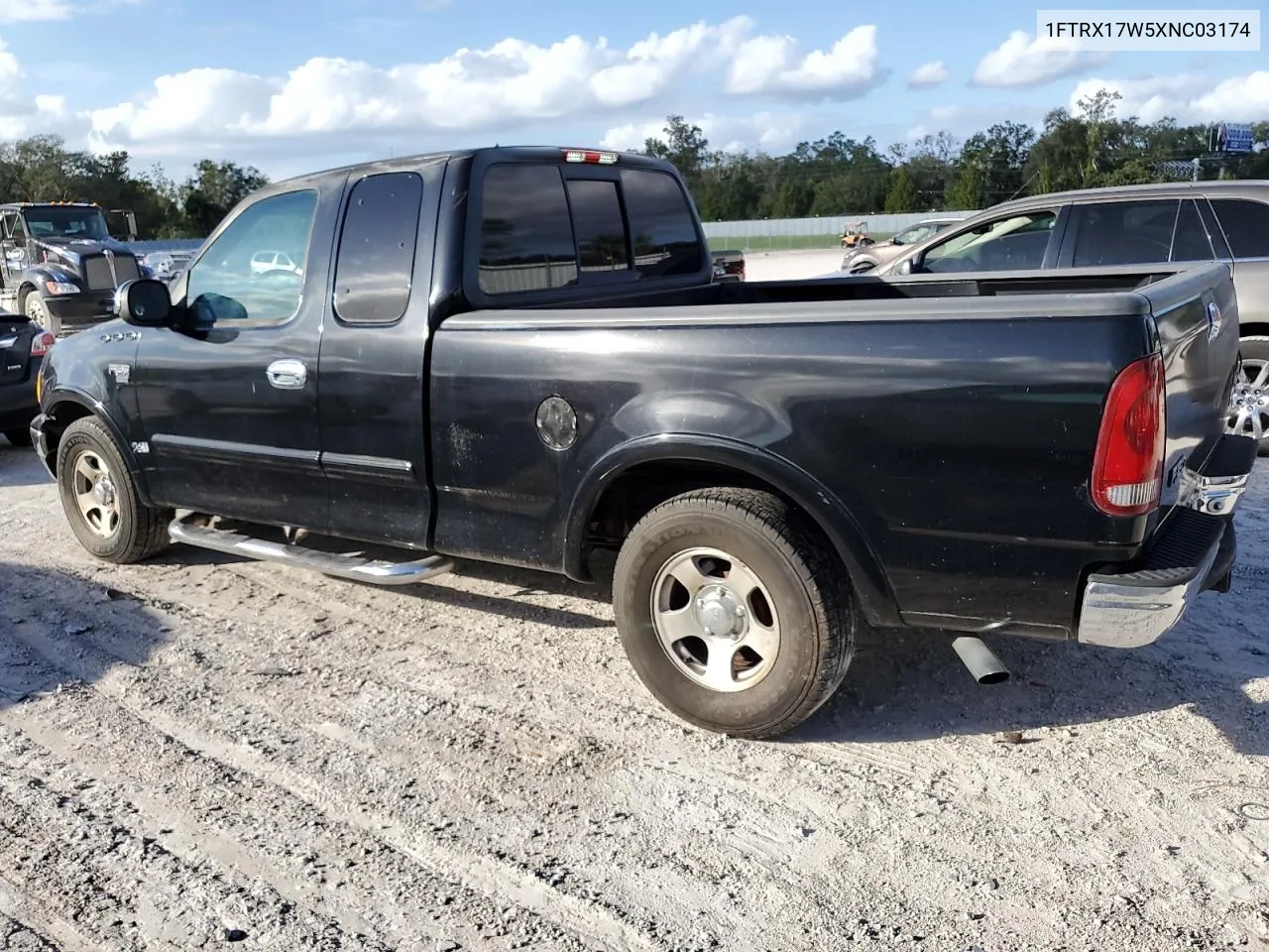 1999 Ford F150 VIN: 1FTRX17W5XNC03174 Lot: 80395244