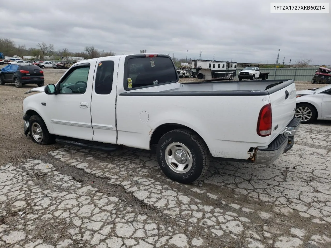 1999 Ford F150 VIN: 1FTZX1727XKB60214 Lot: 80612004