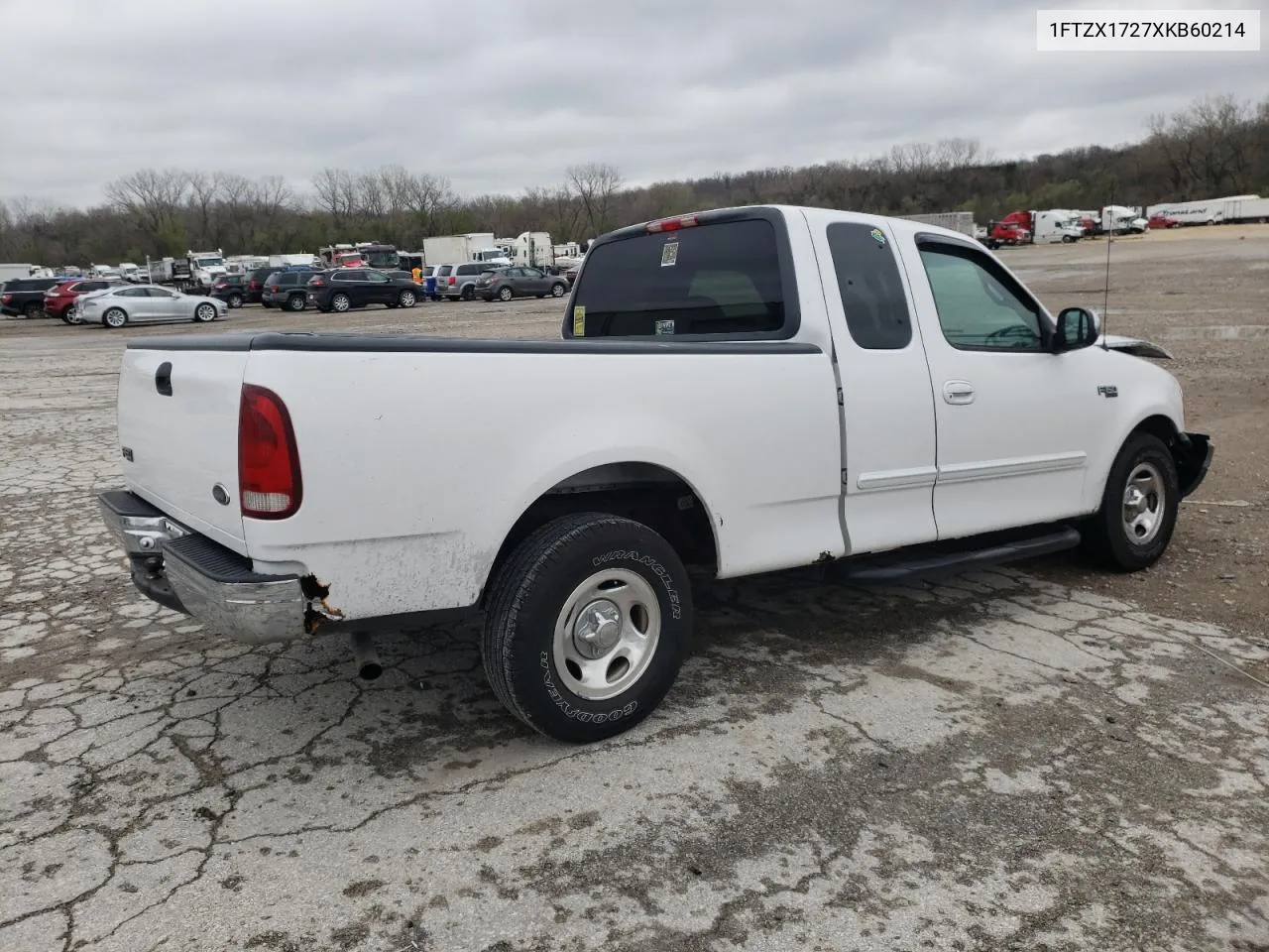 1999 Ford F150 VIN: 1FTZX1727XKB60214 Lot: 80612004