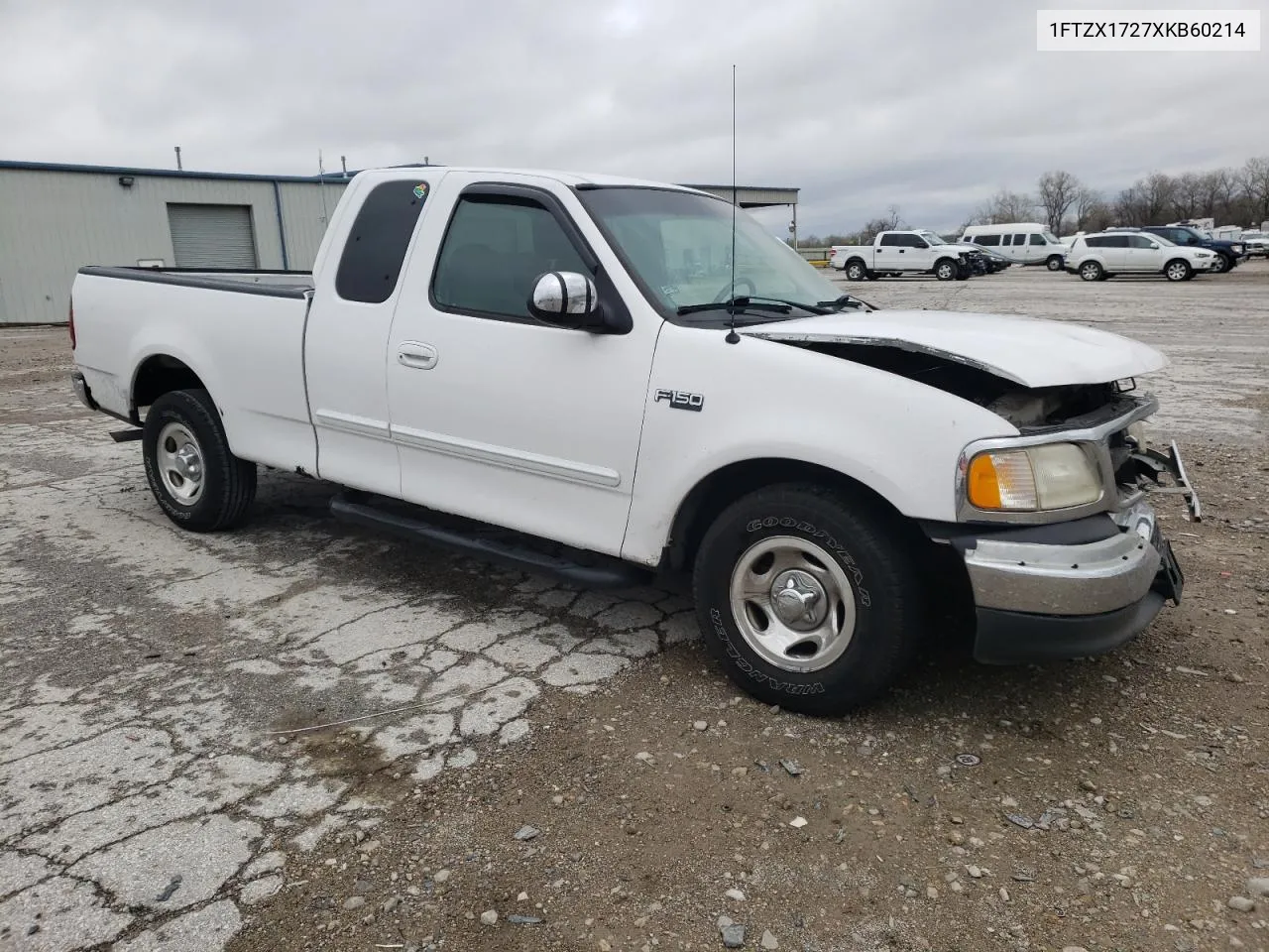 1999 Ford F150 VIN: 1FTZX1727XKB60214 Lot: 80612004