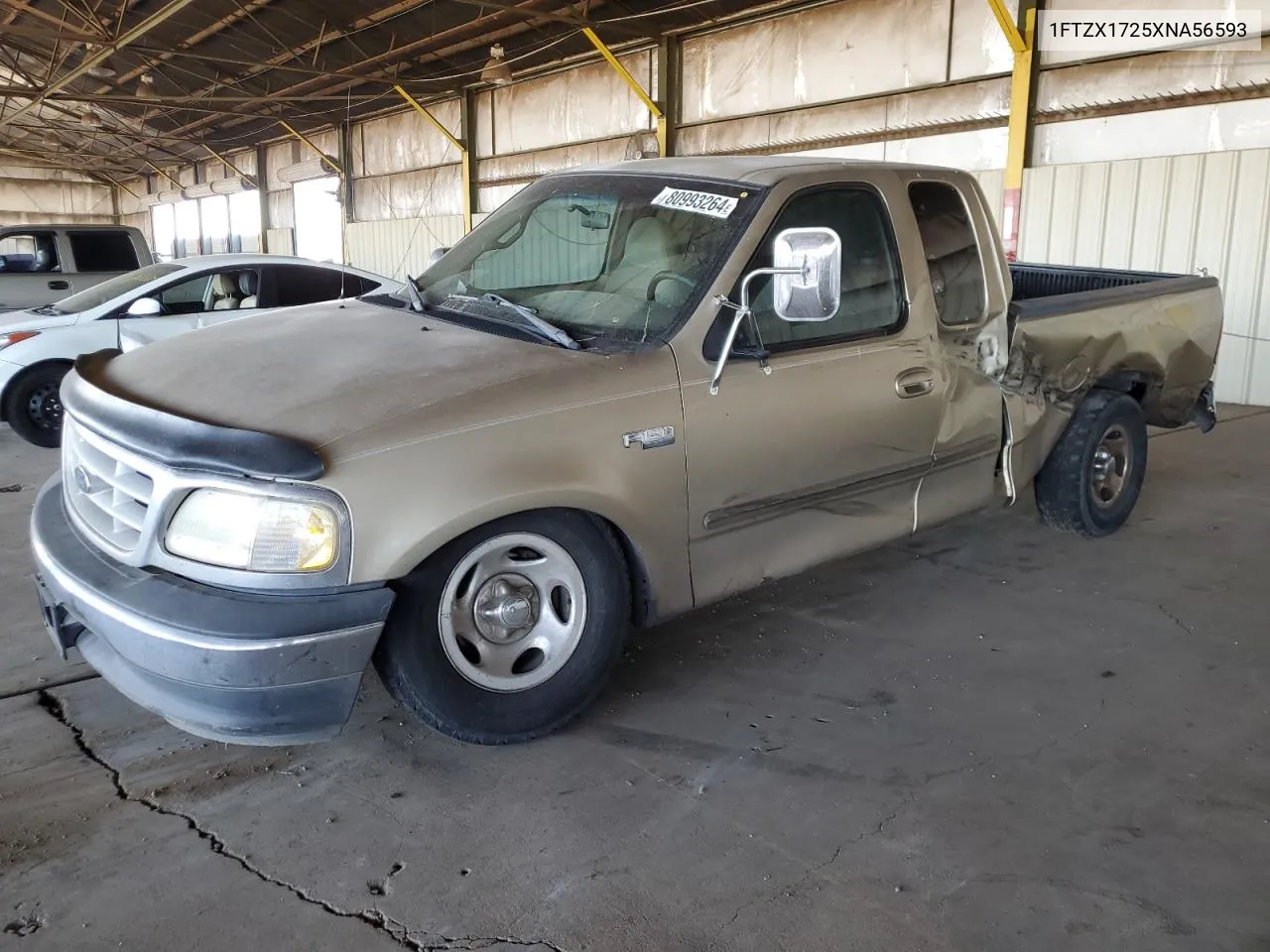 1999 Ford F150 VIN: 1FTZX1725XNA56593 Lot: 80993264