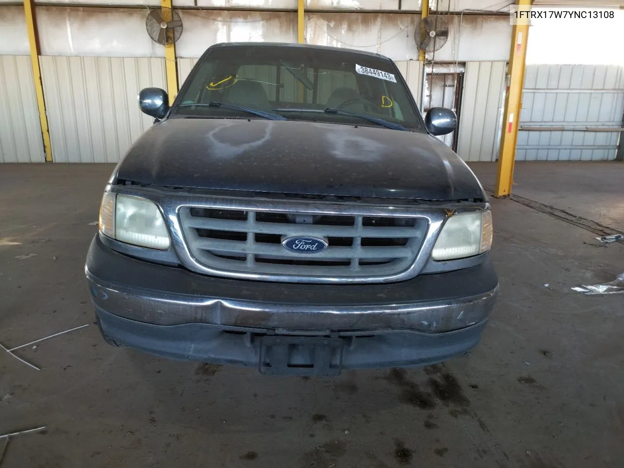 2000 Ford F150 VIN: 1FTRX17W7YNC13108 Lot: 38449143