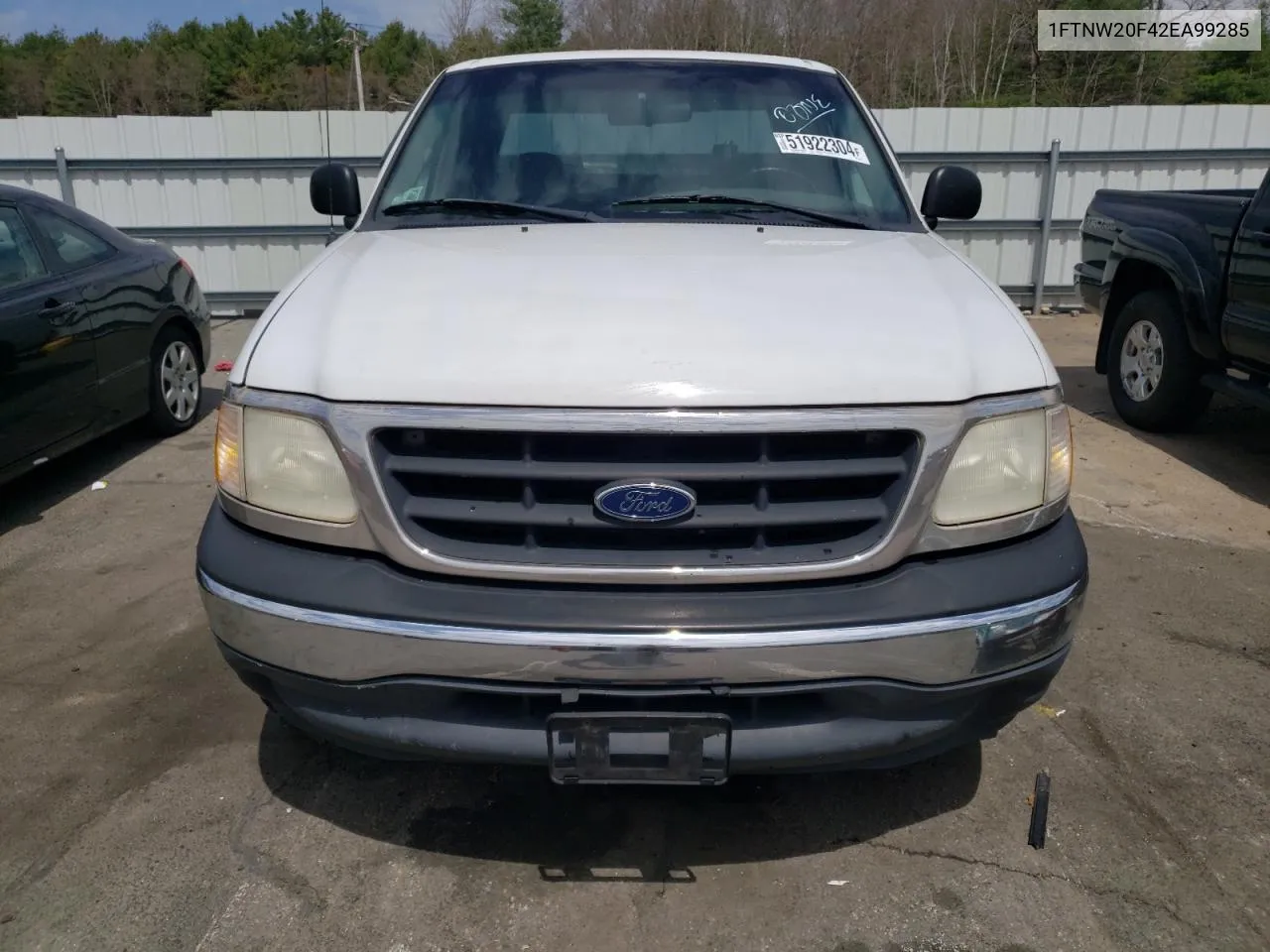 2000 Ford F250 Super Duty VIN: 1FTNW20F42EA99285 Lot: 51922304