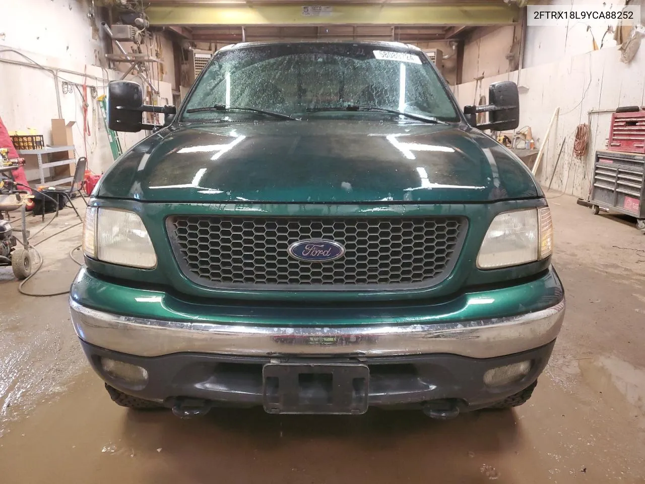 2000 Ford F150 VIN: 2FTRX18L9YCA88252 Lot: 58089724