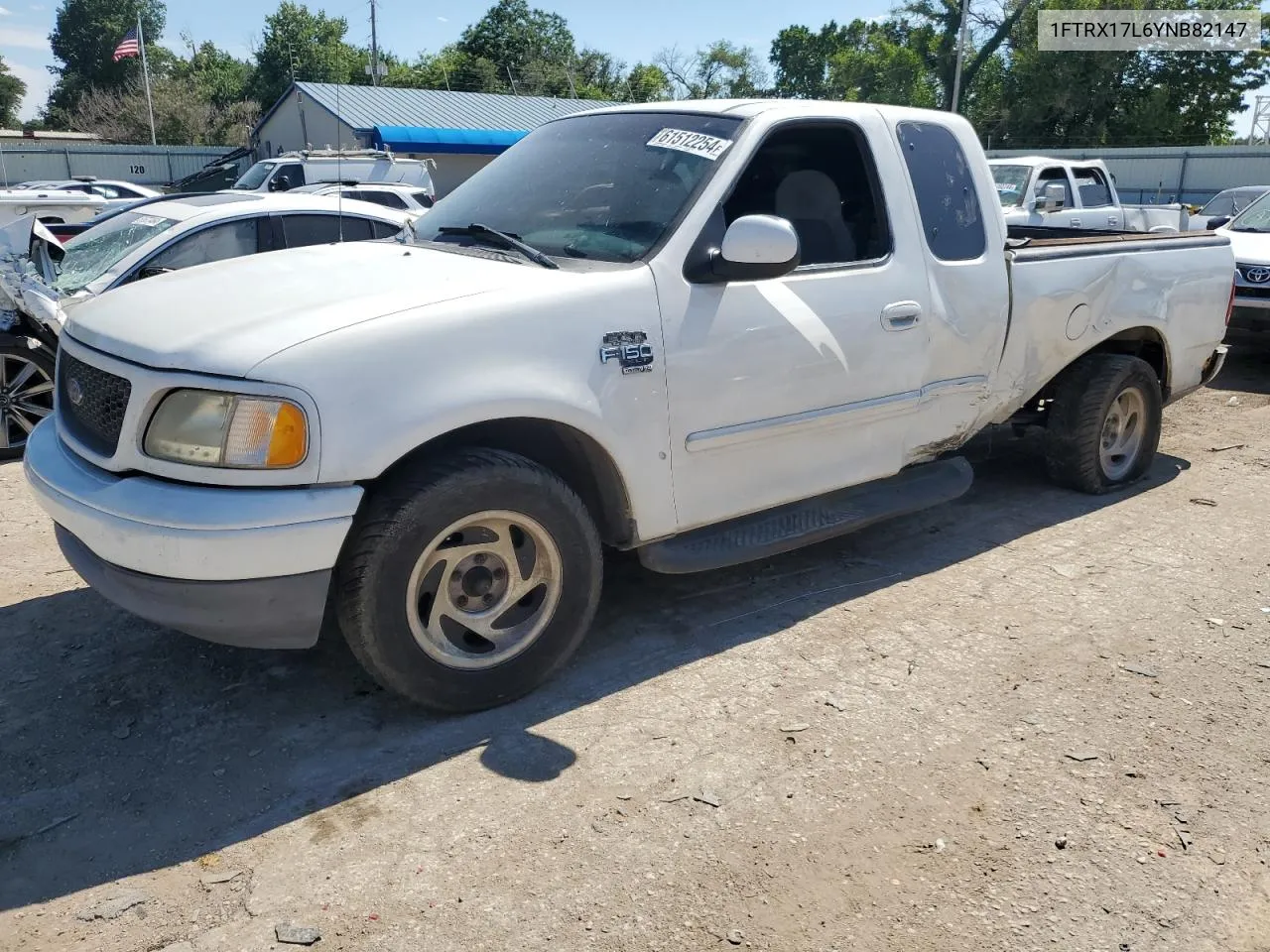 2000 Ford F150 VIN: 1FTRX17L6YNB82147 Lot: 61512254