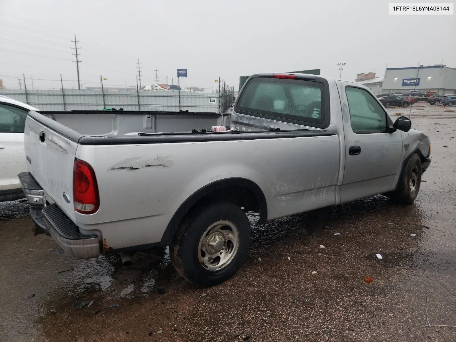 2000 Ford F150 VIN: 1FTRF18L6YNA08144 Lot: 66935914