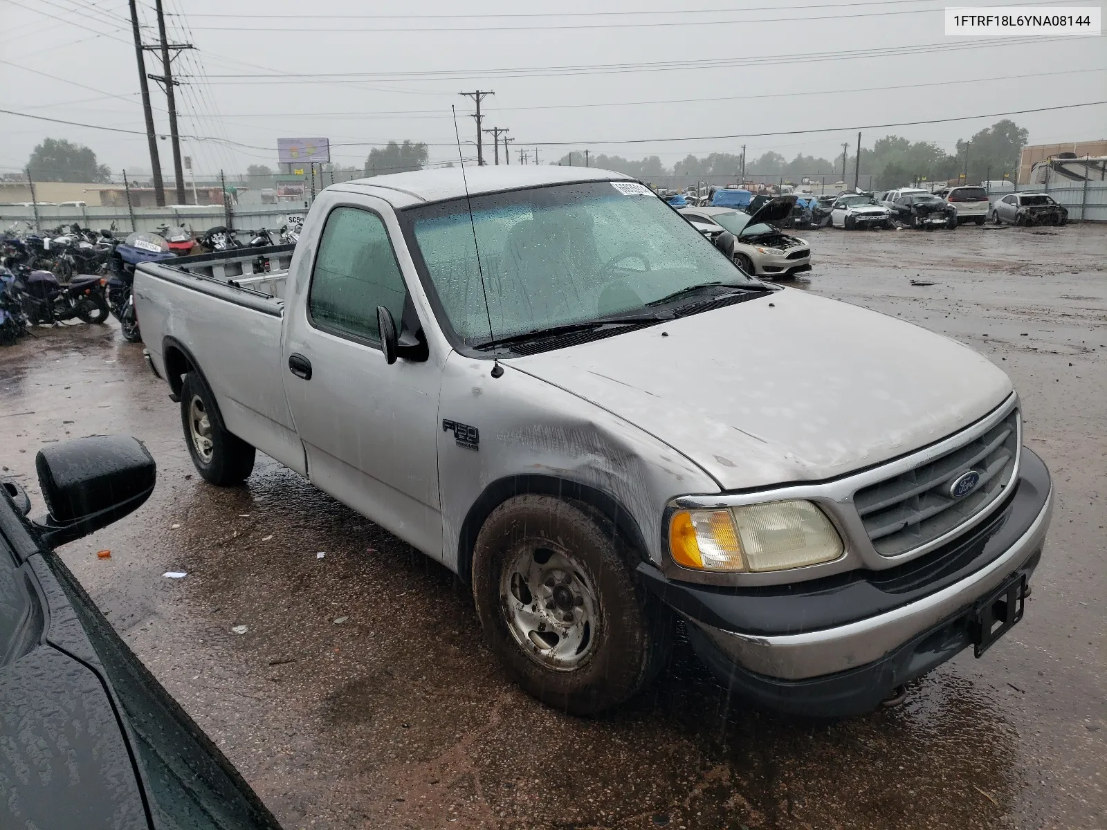 2000 Ford F150 VIN: 1FTRF18L6YNA08144 Lot: 66935914