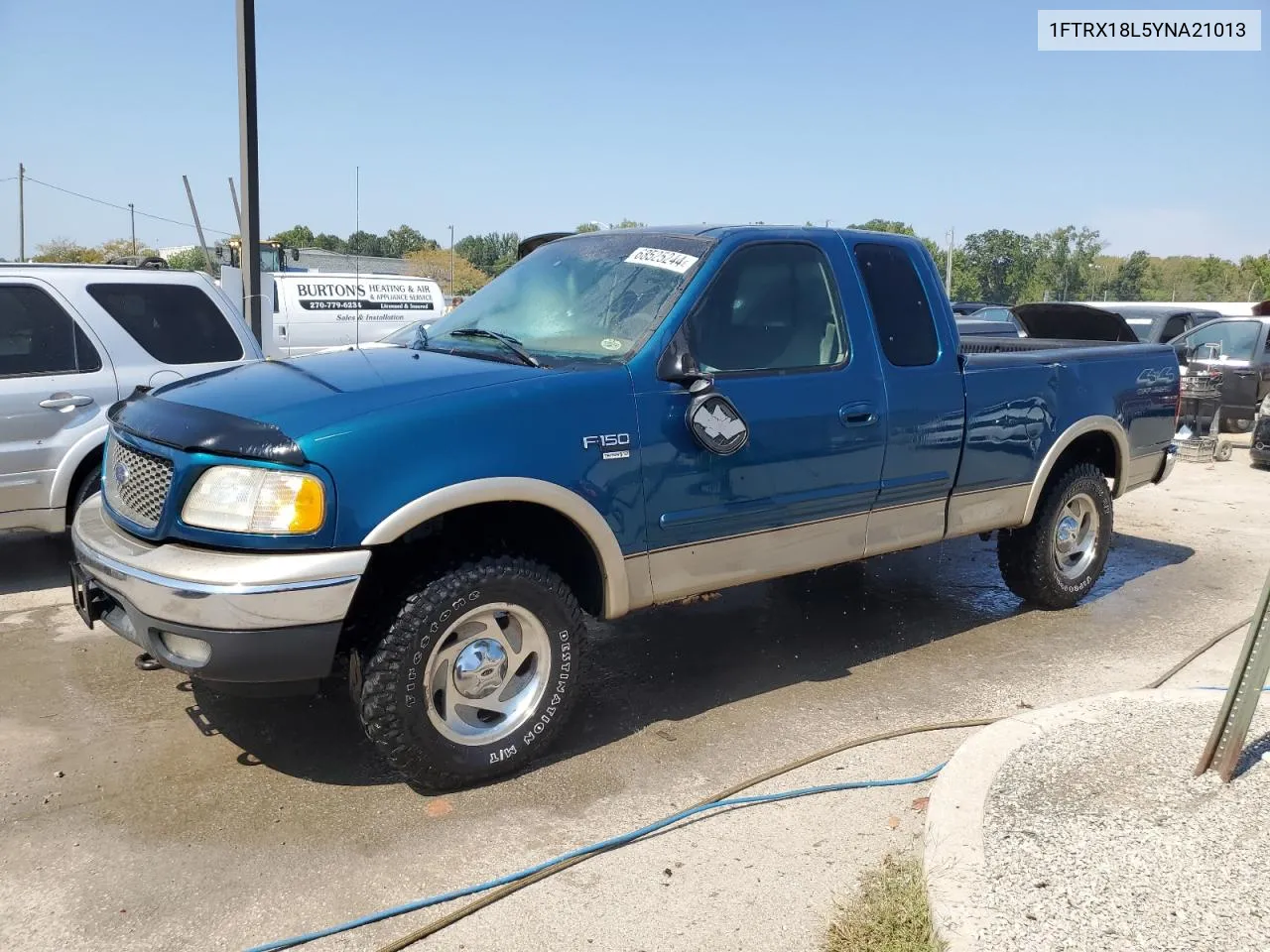 2000 Ford F150 VIN: 1FTRX18L5YNA21013 Lot: 68525244