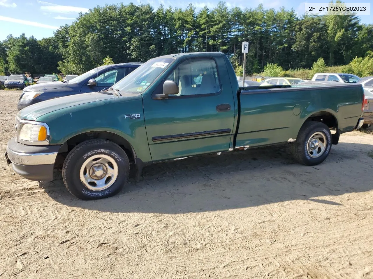 2000 Ford F150 VIN: 2FTZF1726YCB02023 Lot: 69406534