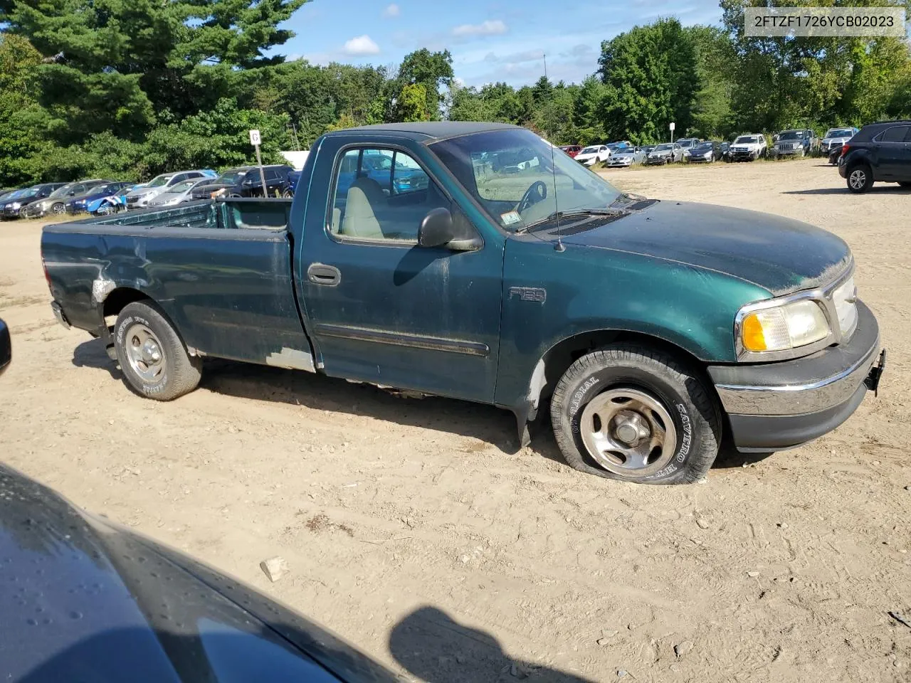 2000 Ford F150 VIN: 2FTZF1726YCB02023 Lot: 69406534