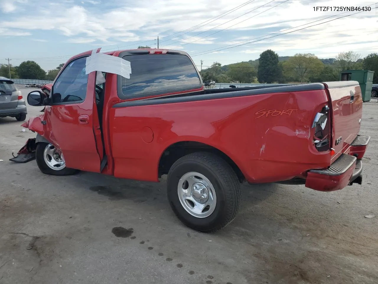 2000 Ford F150 VIN: 1FTZF1725YNB46430 Lot: 70458574