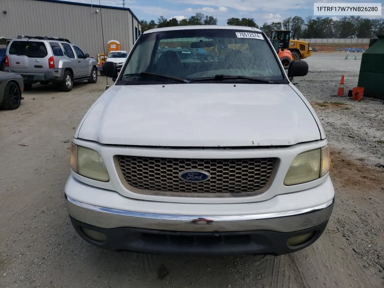 1FTRF17W7YNB26280 2000 Ford F150