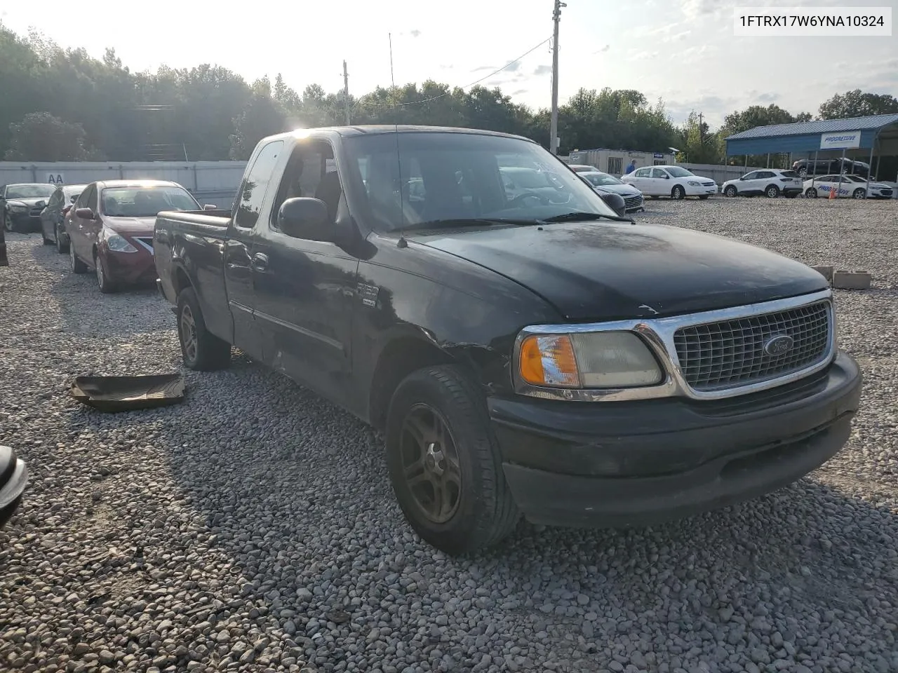 2000 Ford F150 VIN: 1FTRX17W6YNA10324 Lot: 70762804