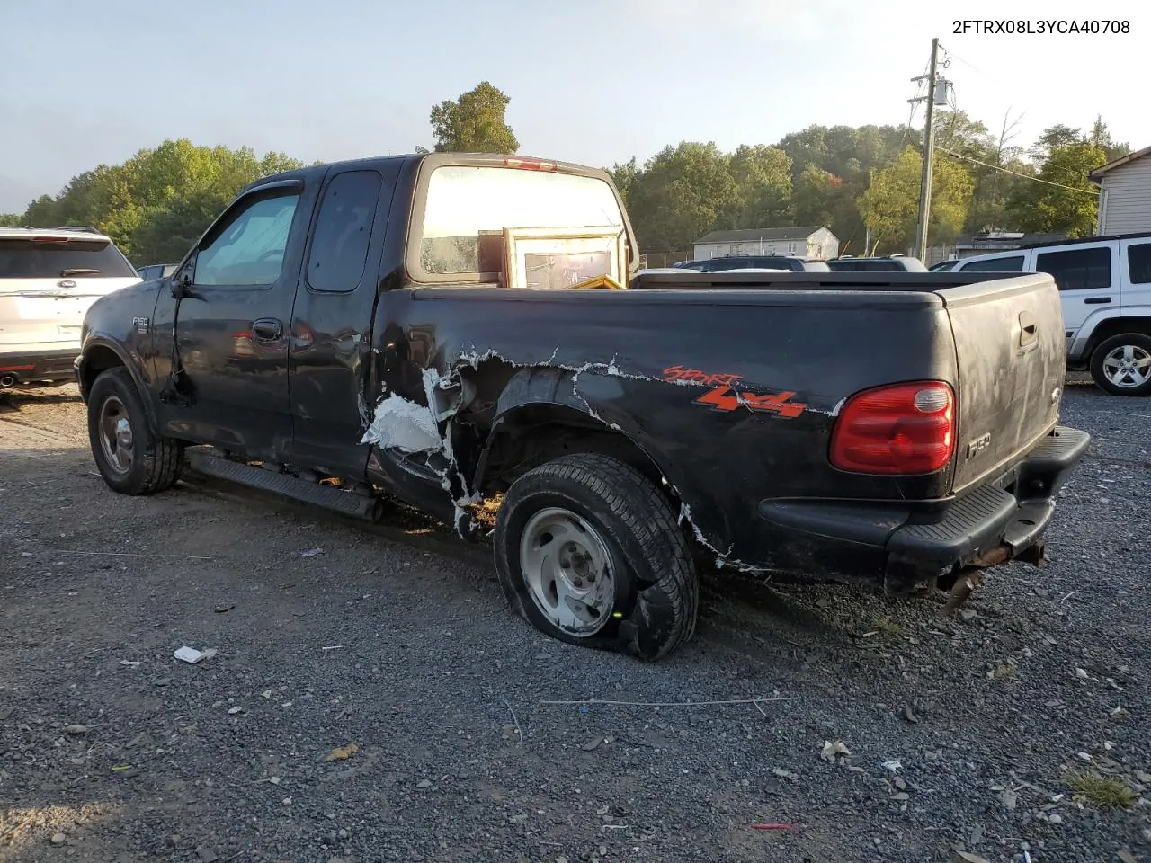 2000 Ford F150 VIN: 2FTRX08L3YCA40708 Lot: 71391854