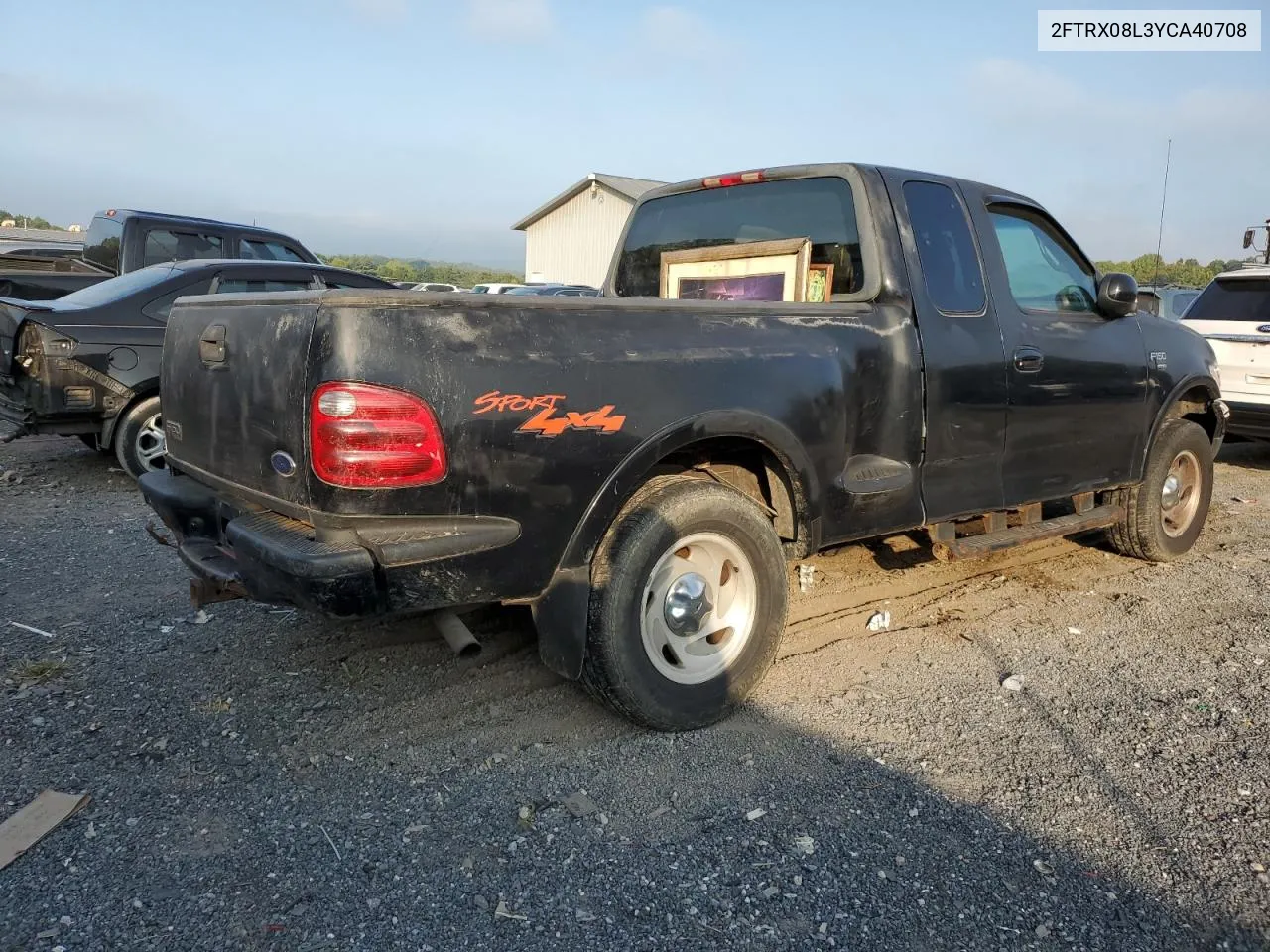 2000 Ford F150 VIN: 2FTRX08L3YCA40708 Lot: 71391854