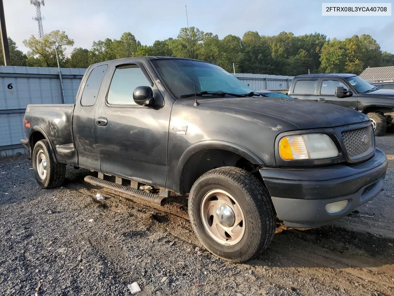 2000 Ford F150 VIN: 2FTRX08L3YCA40708 Lot: 71391854