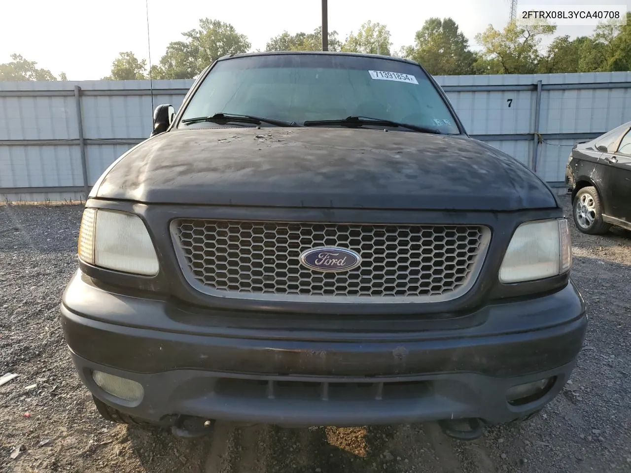 2000 Ford F150 VIN: 2FTRX08L3YCA40708 Lot: 71391854