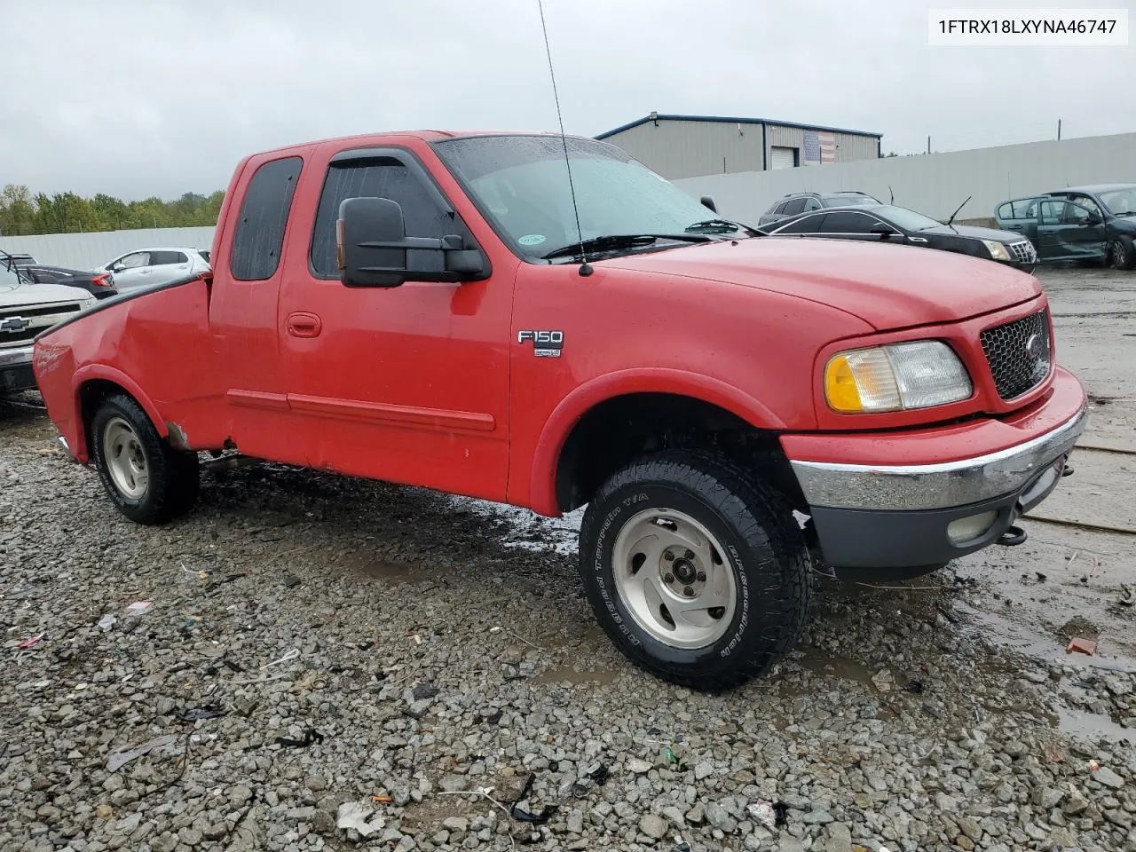 2000 Ford F150 VIN: 1FTRX18LXYNA46747 Lot: 71412254