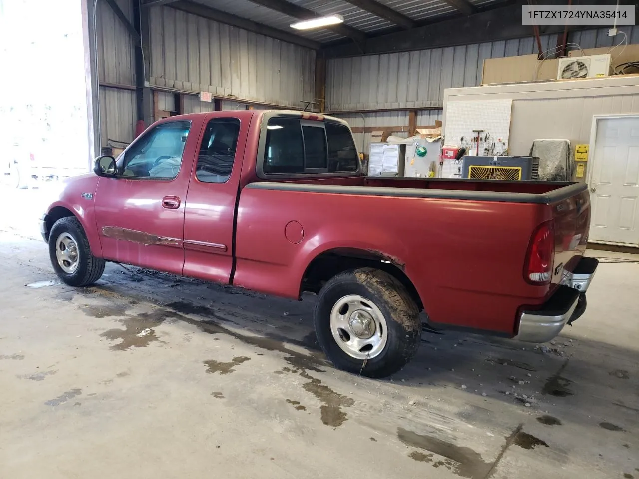 2000 Ford F150 VIN: 1FTZX1724YNA35414 Lot: 71441324