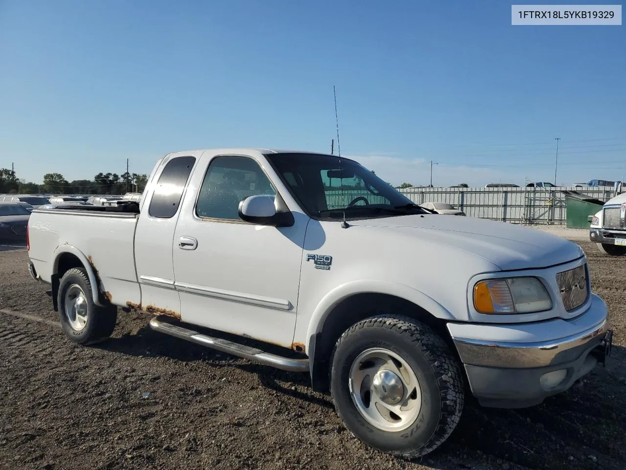 2000 Ford F150 VIN: 1FTRX18L5YKB19329 Lot: 71791754