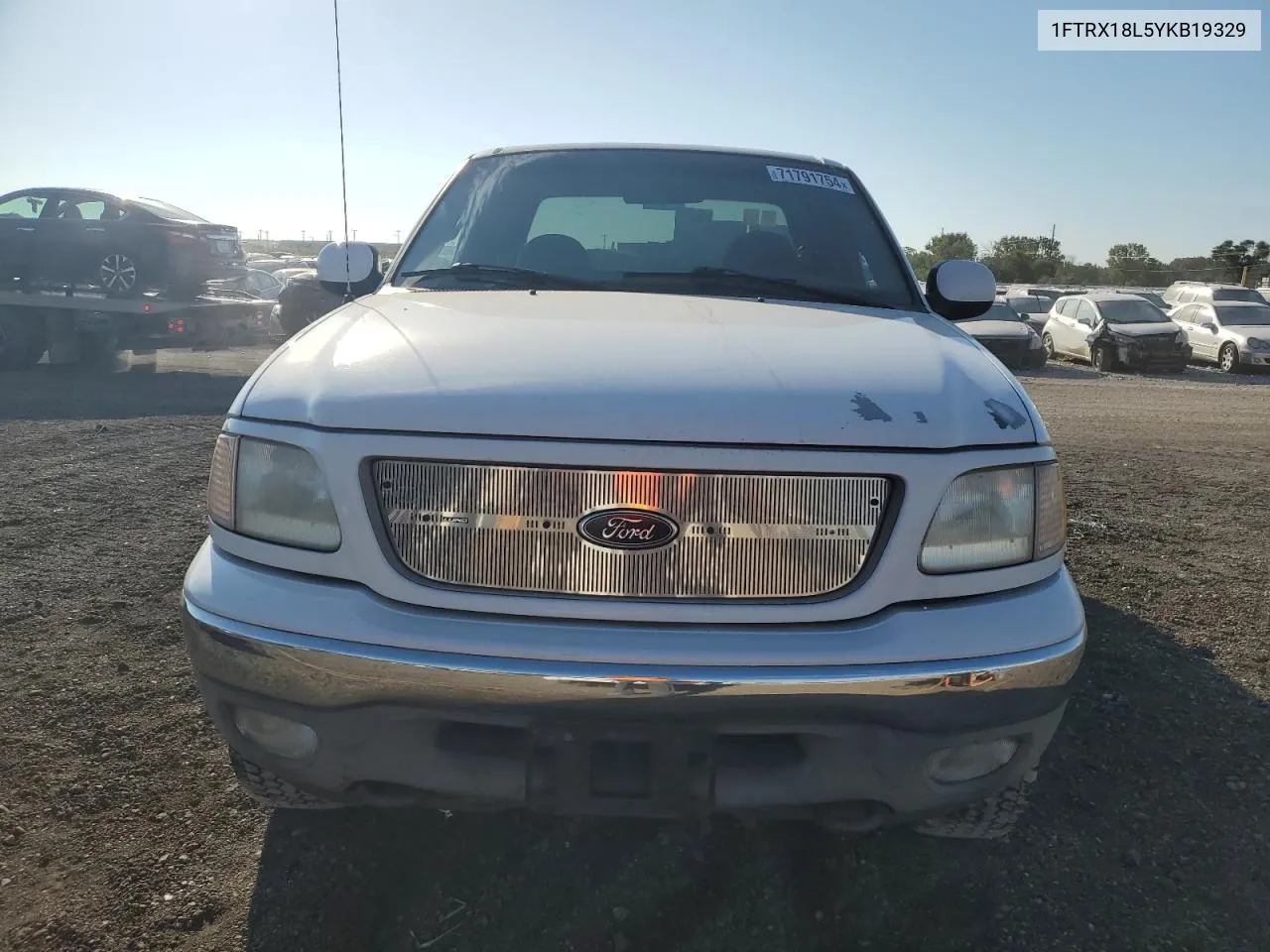 2000 Ford F150 VIN: 1FTRX18L5YKB19329 Lot: 71791754