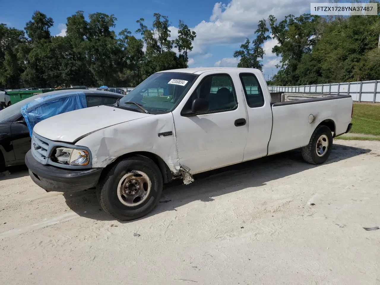 2000 Ford F150 VIN: 1FTZX1728YNA37487 Lot: 72350834