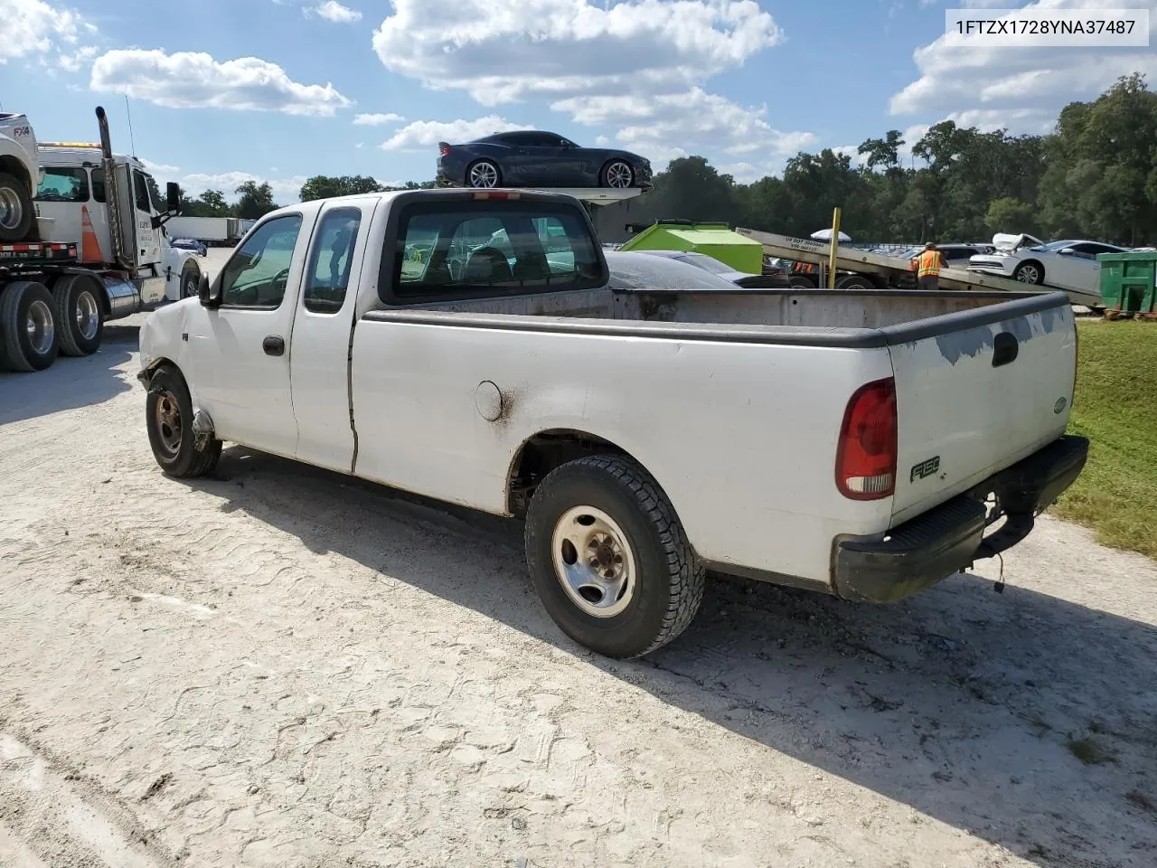 2000 Ford F150 VIN: 1FTZX1728YNA37487 Lot: 72350834