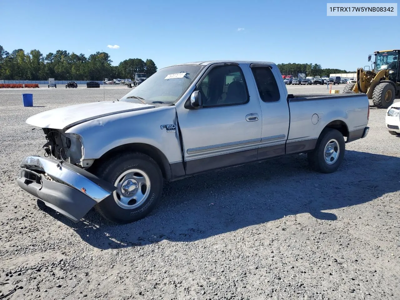 2000 Ford F150 VIN: 1FTRX17W5YNB08342 Lot: 73207544