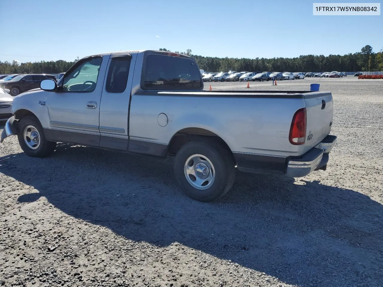 2000 Ford F150 VIN: 1FTRX17W5YNB08342 Lot: 73207544