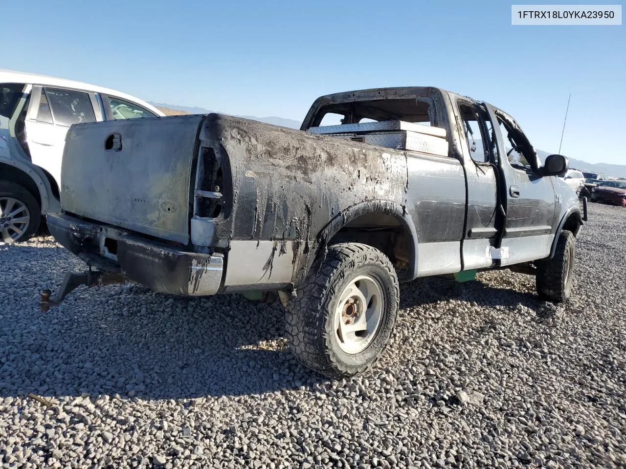 2000 Ford F150 VIN: 1FTRX18L0YKA23950 Lot: 73488944