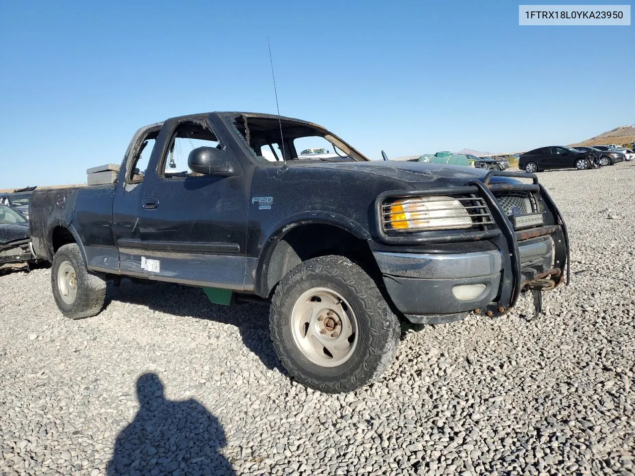 2000 Ford F150 VIN: 1FTRX18L0YKA23950 Lot: 73488944