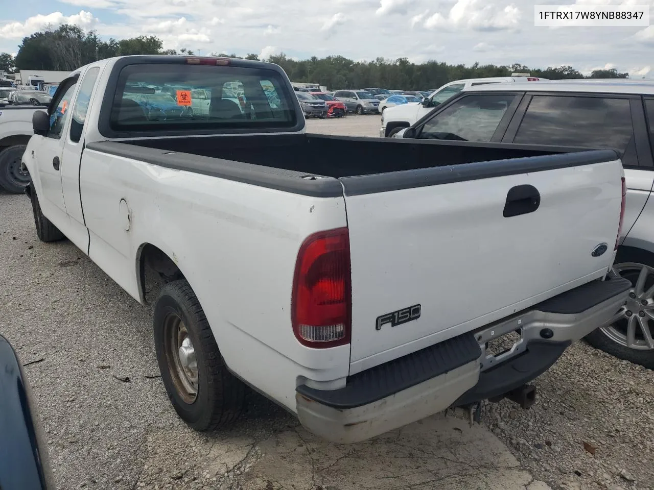 2000 Ford F150 VIN: 1FTRX17W8YNB88347 Lot: 73703684