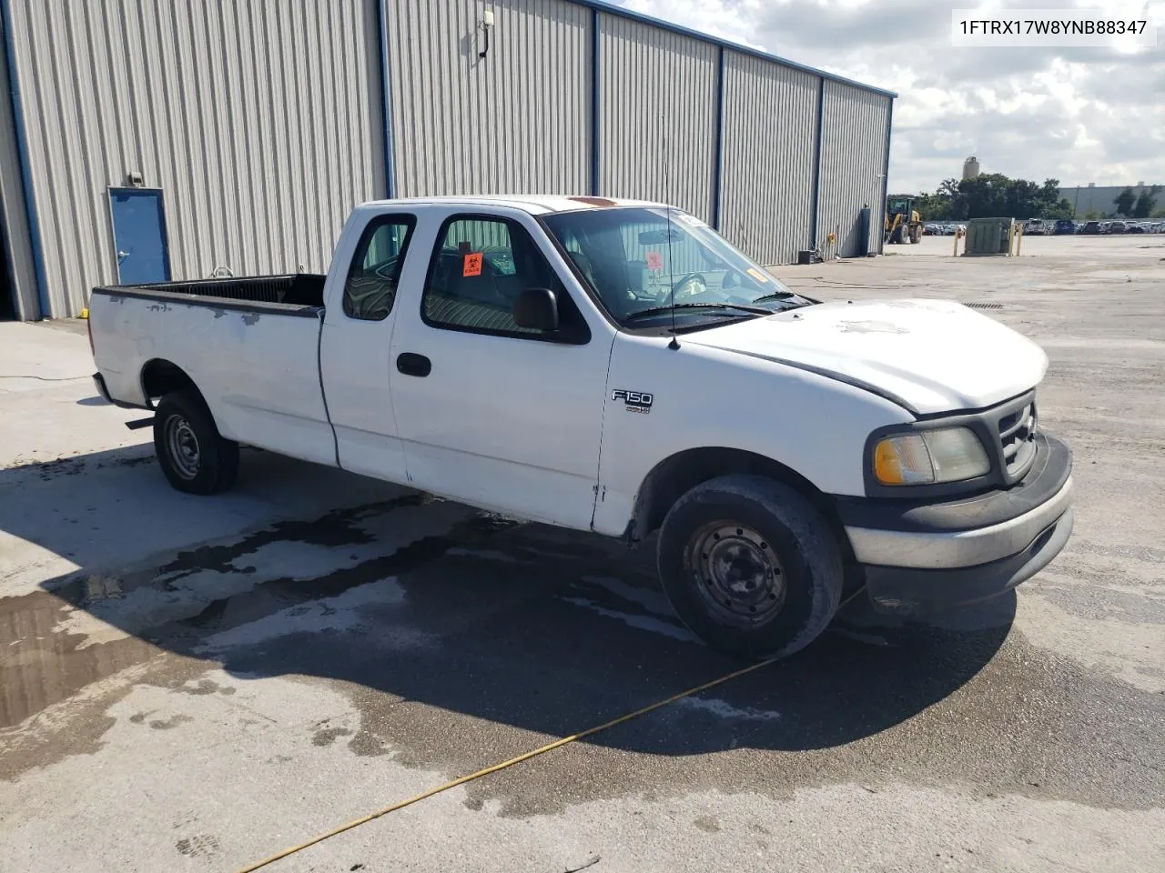 2000 Ford F150 VIN: 1FTRX17W8YNB88347 Lot: 73703684