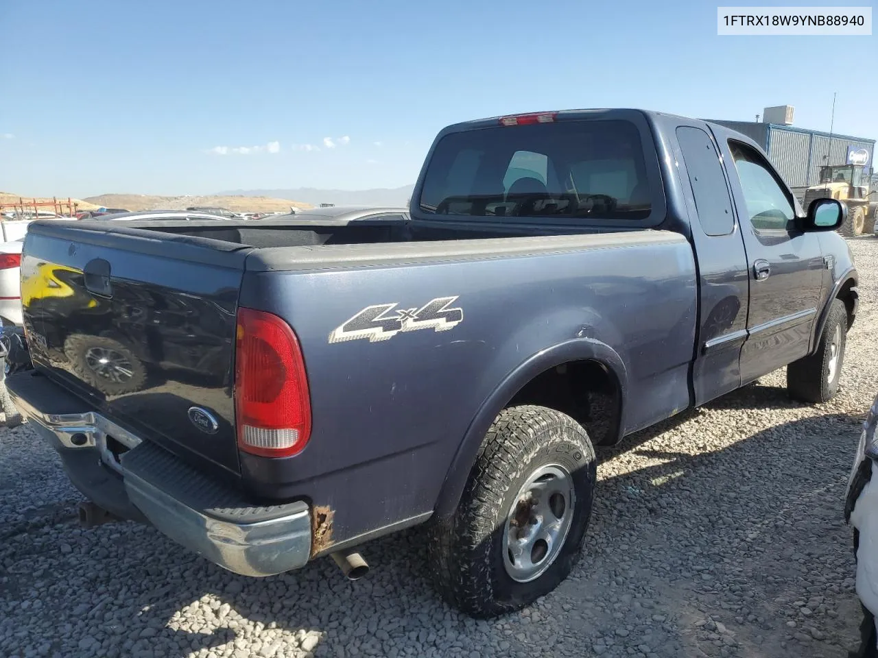 2000 Ford F150 VIN: 1FTRX18W9YNB88940 Lot: 75042724