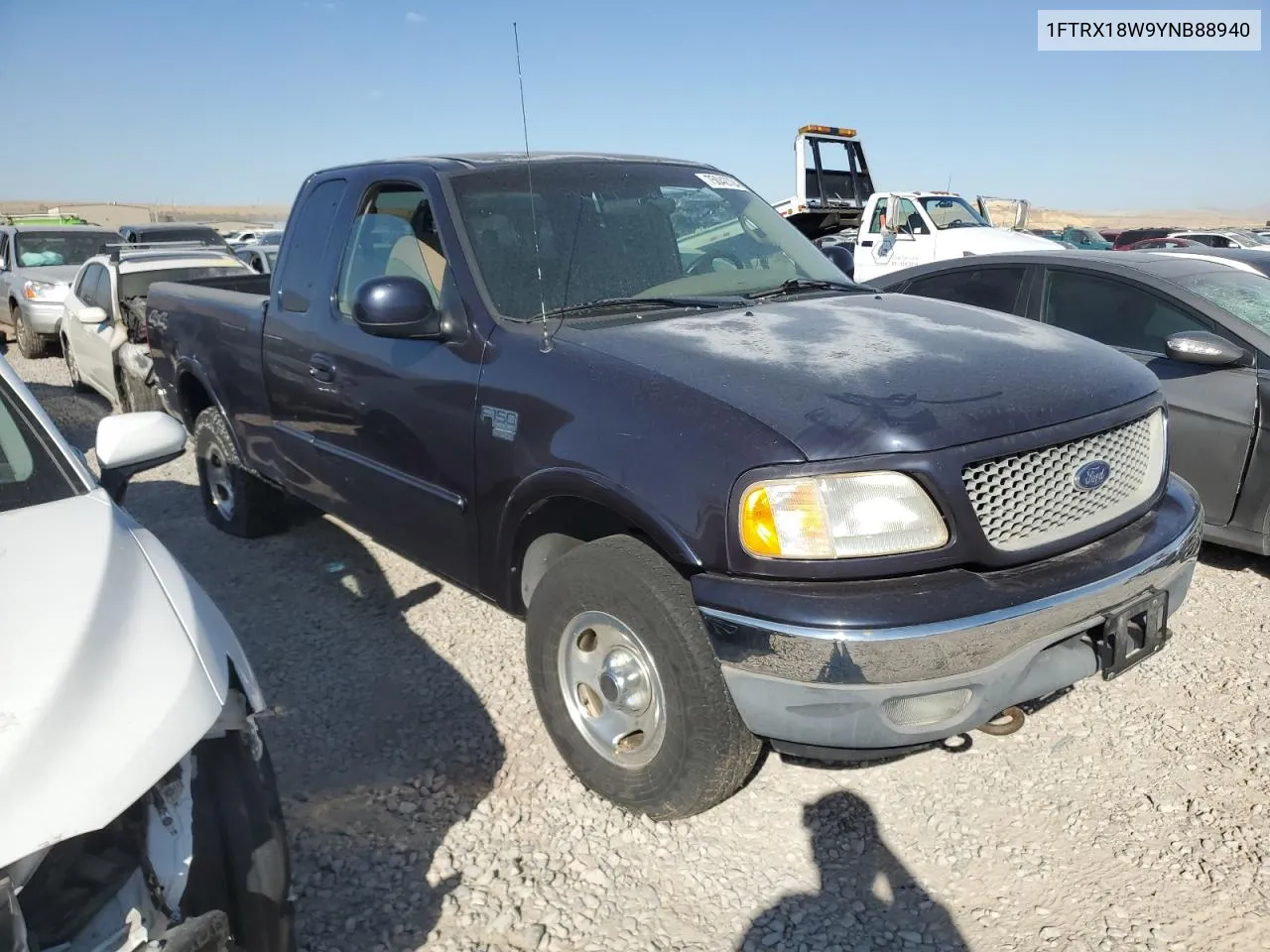 2000 Ford F150 VIN: 1FTRX18W9YNB88940 Lot: 75042724