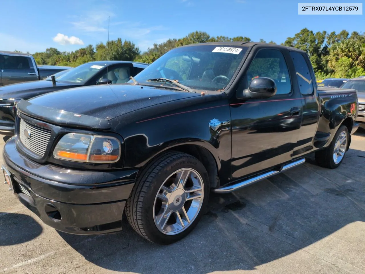 2000 Ford F150 VIN: 2FTRX07L4YCB12579 Lot: 76158674