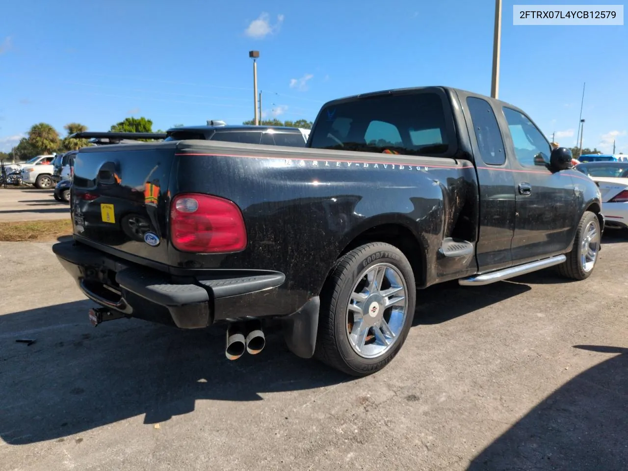 2000 Ford F150 VIN: 2FTRX07L4YCB12579 Lot: 76158674