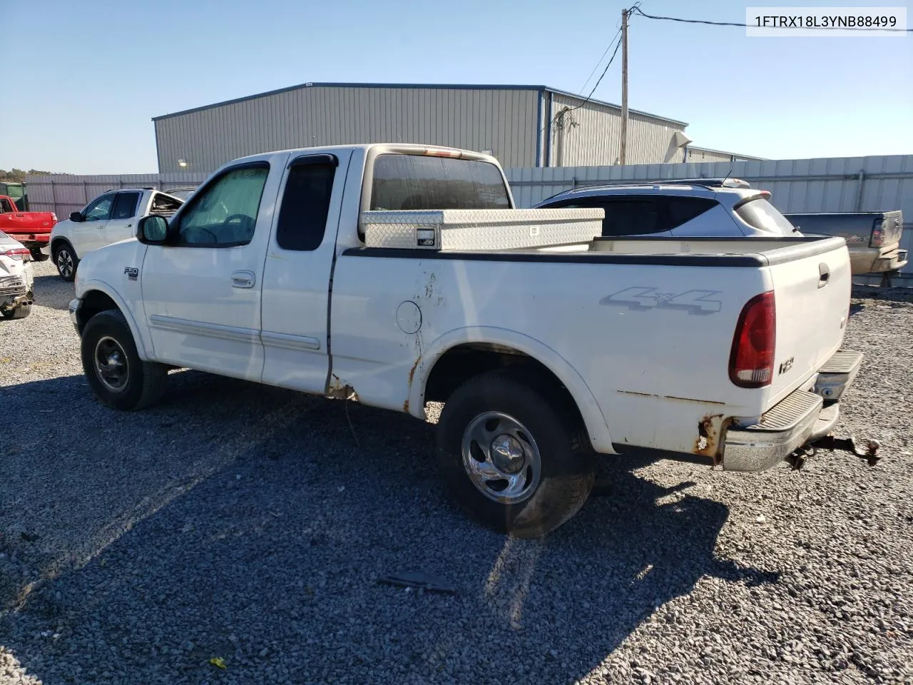 2000 Ford F150 VIN: 1FTRX18L3YNB88499 Lot: 77032834