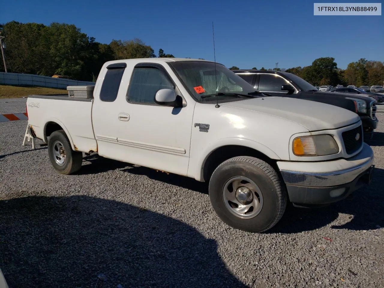 2000 Ford F150 VIN: 1FTRX18L3YNB88499 Lot: 77032834