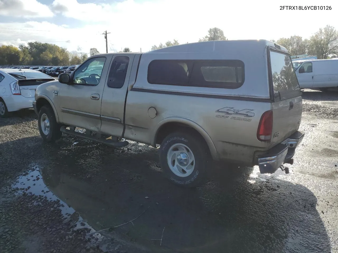 2000 Ford F150 VIN: 2FTRX18L6YCB10126 Lot: 77562054