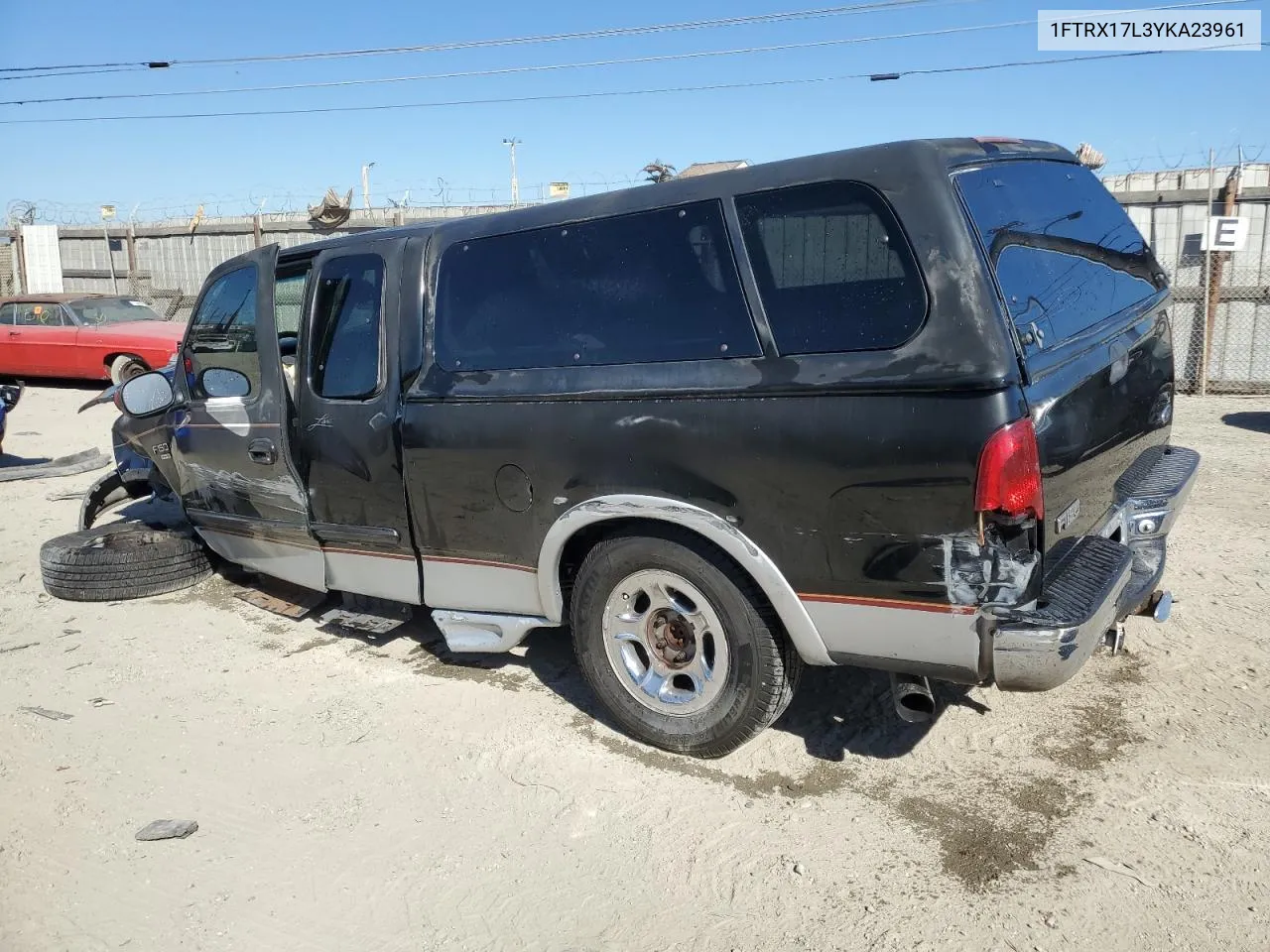 2000 Ford F150 VIN: 1FTRX17L3YKA23961 Lot: 77712274