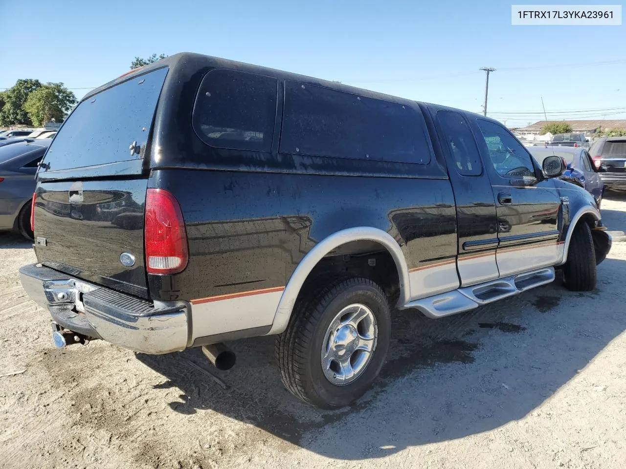 2000 Ford F150 VIN: 1FTRX17L3YKA23961 Lot: 77712274