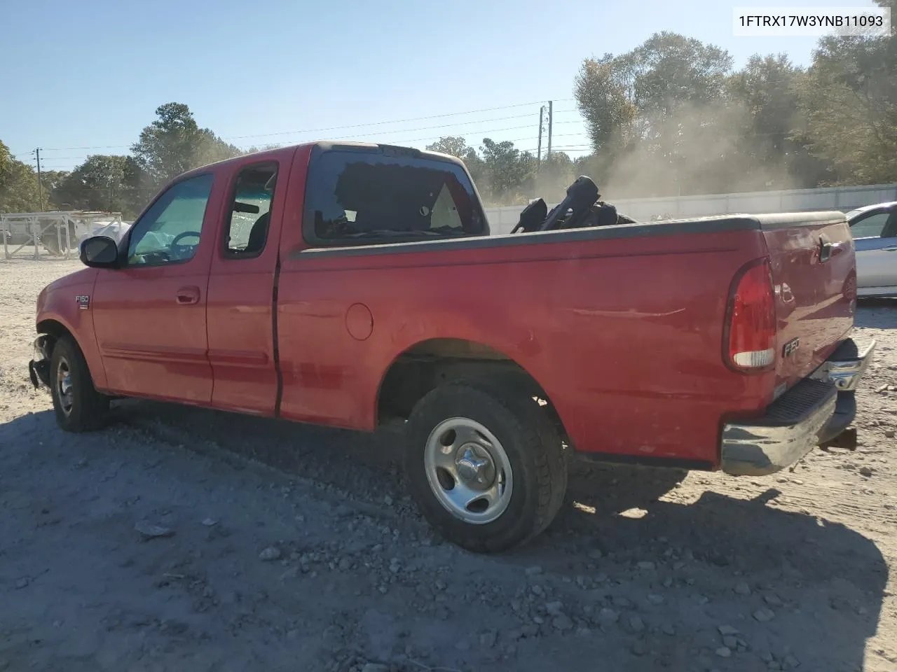 2000 Ford F150 VIN: 1FTRX17W3YNB11093 Lot: 77757554